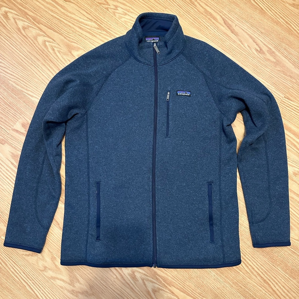 Patagonia zip up better sweater